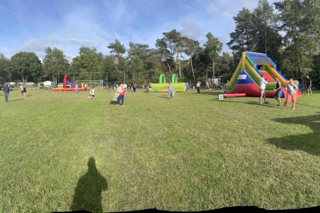 Chalet Toetje Op De Veluwe Hoenderloo Dış mekan fotoğraf